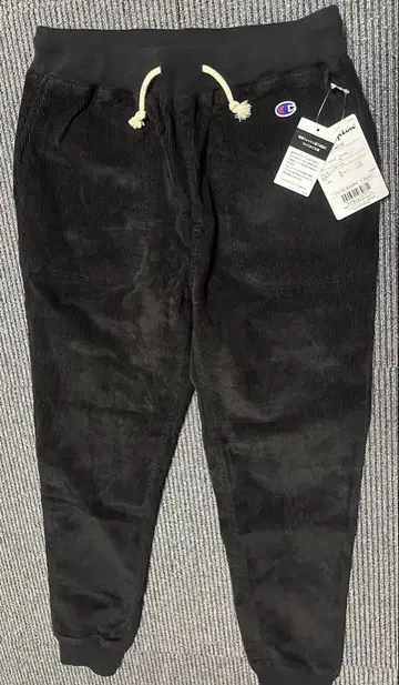 Champion 코듀로이 조거 팬츠 M 블랙