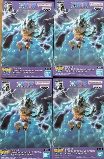 원피스 월드 컬렉션 SPECIAL 루피 기어 5 니카 4개