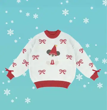 디즈니 릴린린 스웨터 2025 크리스마스