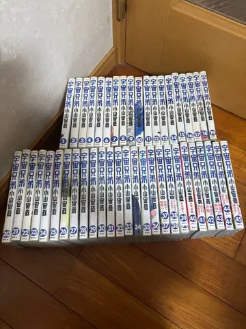 우주 형제 전권 1~45 계속 간행 다음 권, 완결