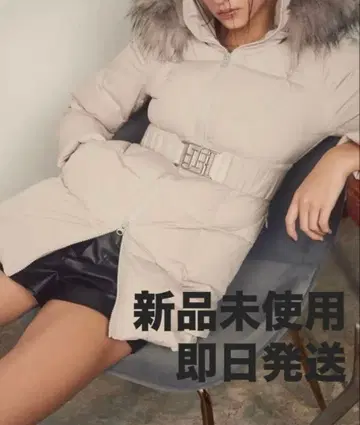 제이다 GYDA 벨트 포함 다운 다운 자켓 다운 코트