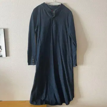 [새상품급] 팔라스 팰리스 코튼 데님 긴팔 원피스