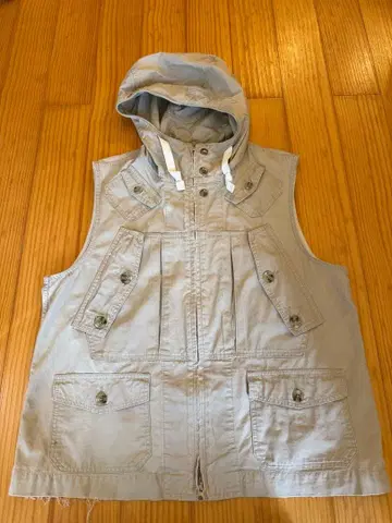 Engineered Garments 구형 택 베이지 베스트 M 사이즈