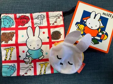 미피 2018년 발렌타인 캔 가챠 페이스 파우치 복조리 miffy