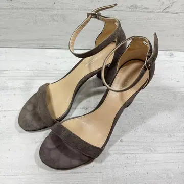 스튜어트 와이츠먼 샌들 24.0 상당 스웨이드 앵클 스트랩