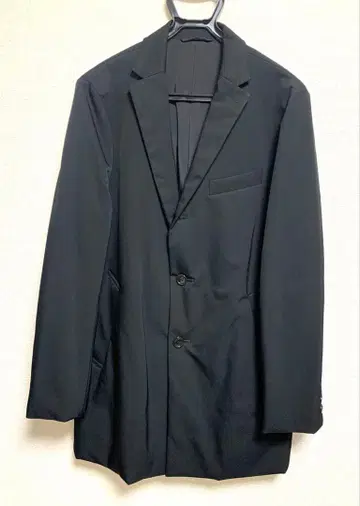 꼼사맨 블랙 스텐카라 코트 M 사이즈