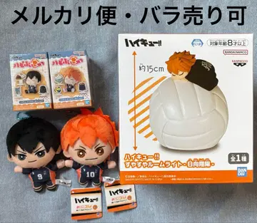 하이큐!! 해피피규어 미니콜렉션 룸 라이트 히나타 쇼요 카게야마 토비오