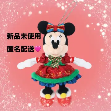 디즈니 크리스마스 2025 미니 마우스 인형 배지