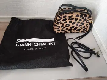 GIANNI CHIARINI 레오파드 무늬 숄더백