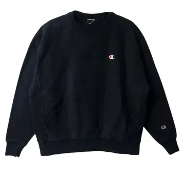 Champion 리버스 위브 복각 블랙 맨투맨 XL 상당