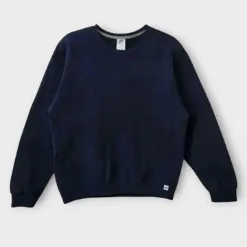 러셀 애슬레틱 맨투맨 무지 트레이닝복 네이비 L