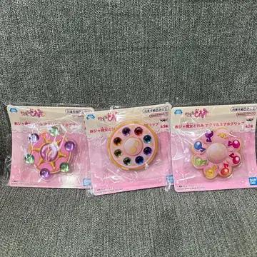 오쟈마녀 도레미 아크릴 스마트폰 그립 전 3종 세트