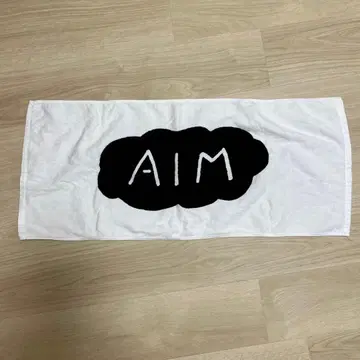 아이묭 AIM 로고 라이브 타월