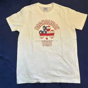 T.M.T. XL 미국 국기 클로버 셔츠