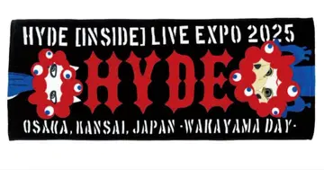EXPO2025 HYDE 미야쿠미야쿠 변신 콜라보 페이스 타월