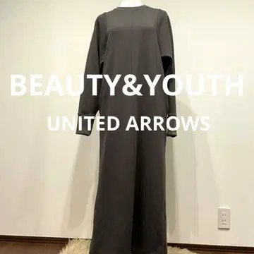 뷰티 앤 유스 더블 페이스 맥시 원피스 유나이티드 애로우즈