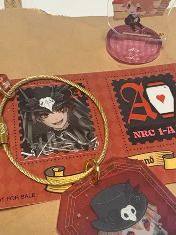 트위스티드 원더랜드 에이스 아크릴 키링