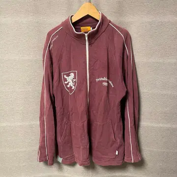 PEACE ANIMALS 와인 레드 트레이닝복