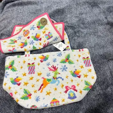 페이러 트윙클윈터 토트 & 손수건 세트 택 포함 새상품