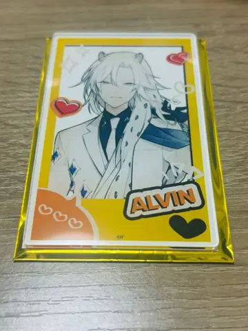 Honey vibes 하니브 알빈 오토메이트 아크릴 카드 AGF