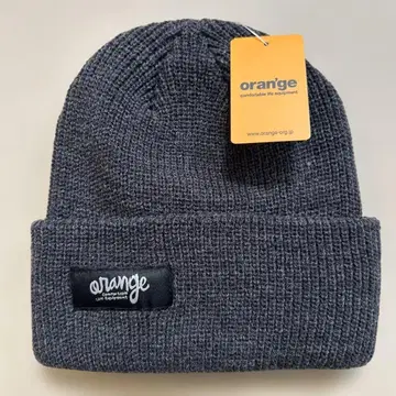 ORANGE 비니 DARK GRAY 컬러 미사용 새상품