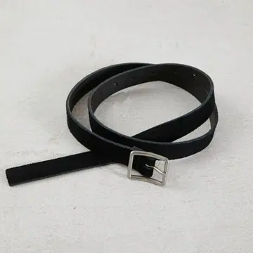 lapeaudegem double face leather belt