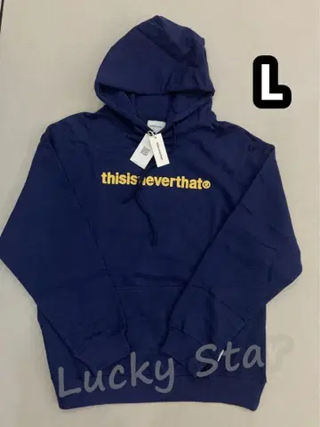 thisisneverthat 네이비 후드티 L 사이즈 택 포함 새상품