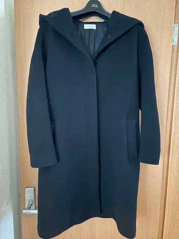 PLST 플라스테 울 코트 블랙 M