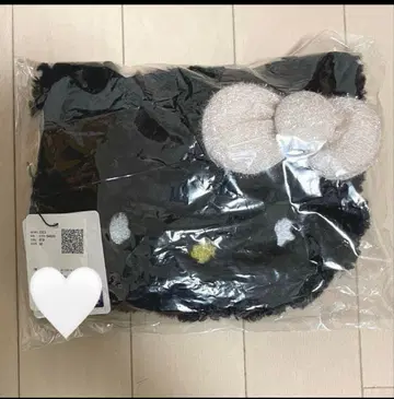 미개봉 새상품 오파크 클립 키티 숄더백 블랙