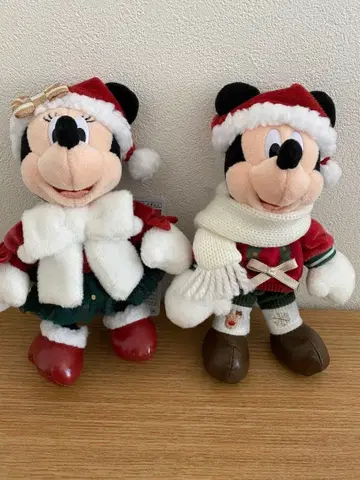 디즈니 크리스마스 2025 미키미니 인형 배지