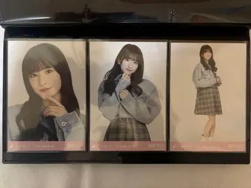 노기자카46 스가와라 사츠키 브로마이드 데님 자켓 컴프