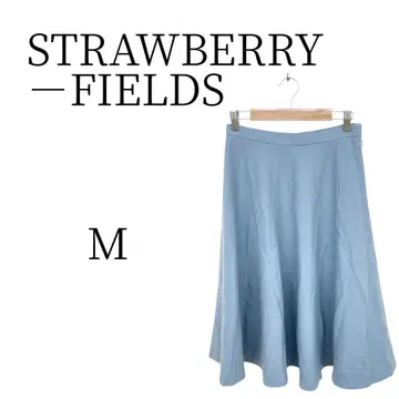 STRAWBERRY FIELDS 플레어 스커트 M 라이트 블루