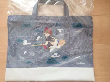 패밀리어 familiar 지브리 마녀 데님 토트백 콜라보 정품