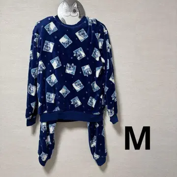 밤은 고양이와 함께 돈키 보아 룸웨어 상하의 셋업 파자마 M