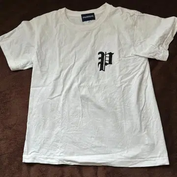 PHATRNK 로고 T셔츠 화이트