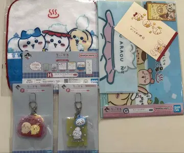 치이카와 (먼작귀) 제일복권 뭔가 포근한 치이카와 온천 묶음 판매 4세트