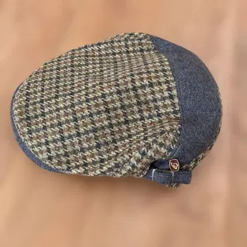 Borslino 체크 무늬 헌팅 모자