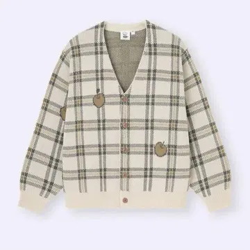 V넥 가디건 Kirby 내추럴 M