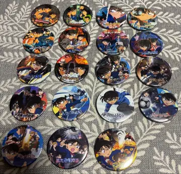 명탐정 코난 극장판 20주년 캔뱃지 전 19종