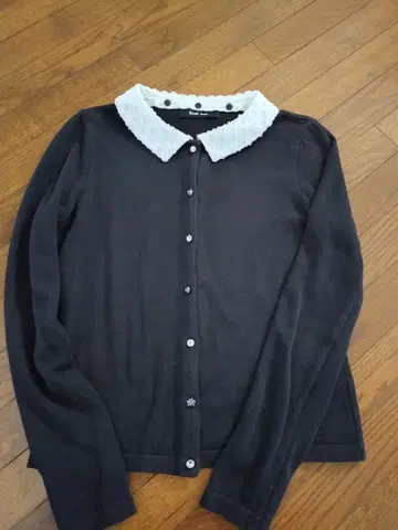 르네 다크 네이비 34 긴팔 니트 스웨터