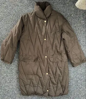 퀼팅 롱 다운 자켓 11 사이즈