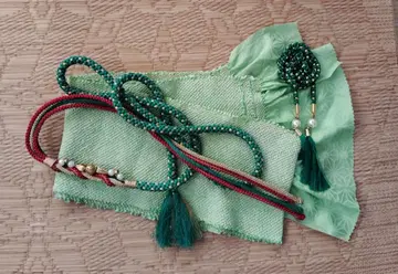 일본 정통의상 소품 세트 비즈 장식 태슬 포함