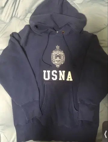 챔피온 리버스 위브 USNA 후드티 NAVY 챔피온