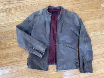 CUSTOM CULTURE 가죽 자켓 44 브라운