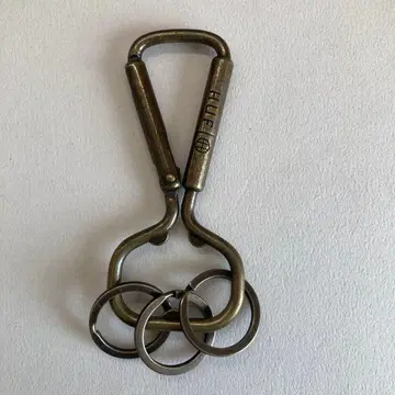 HUF 카라비너 키링 골드