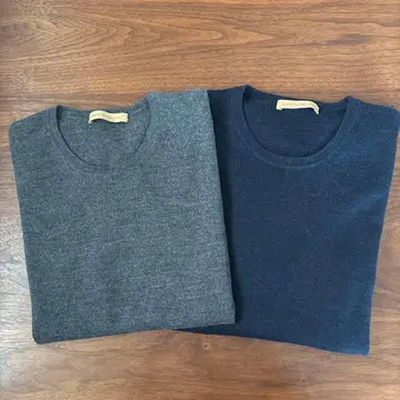 초특가! 상태 그레이 네이비 니트 & 스웨터 2점