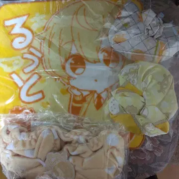 스토푸리 루토군 핸드 타월 헤어 반다나 스크런치