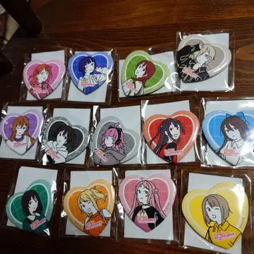 하트형 배지 세트 13종