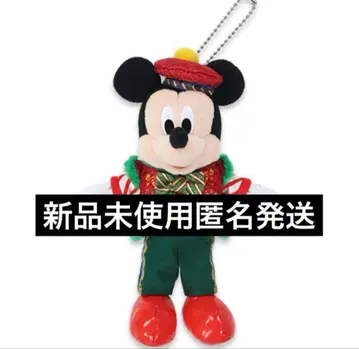 미키 인형 배지 크리스마스 2025 디즈니랜드