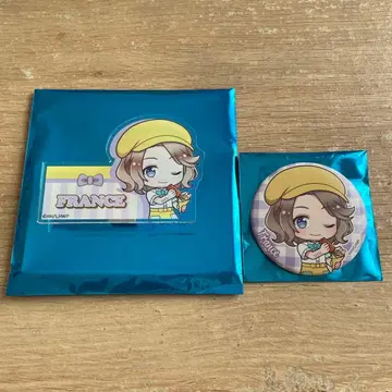 헤타리아 프랑스 AmoCrepe 캔뱃지 아크릴 명찰